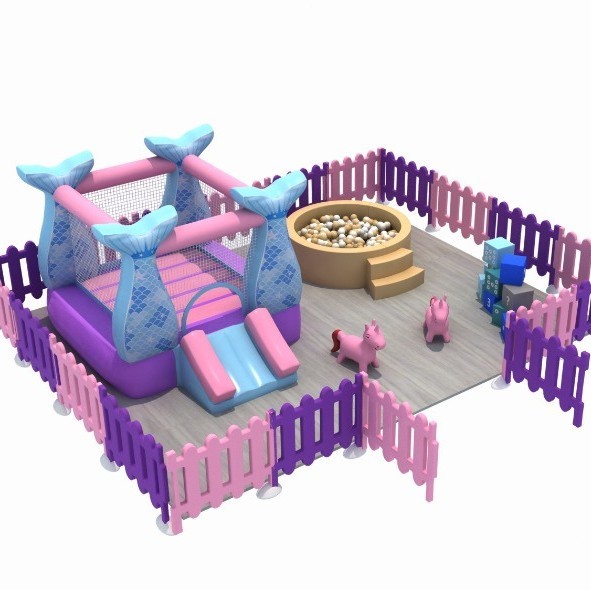 Mermaid castle set option B