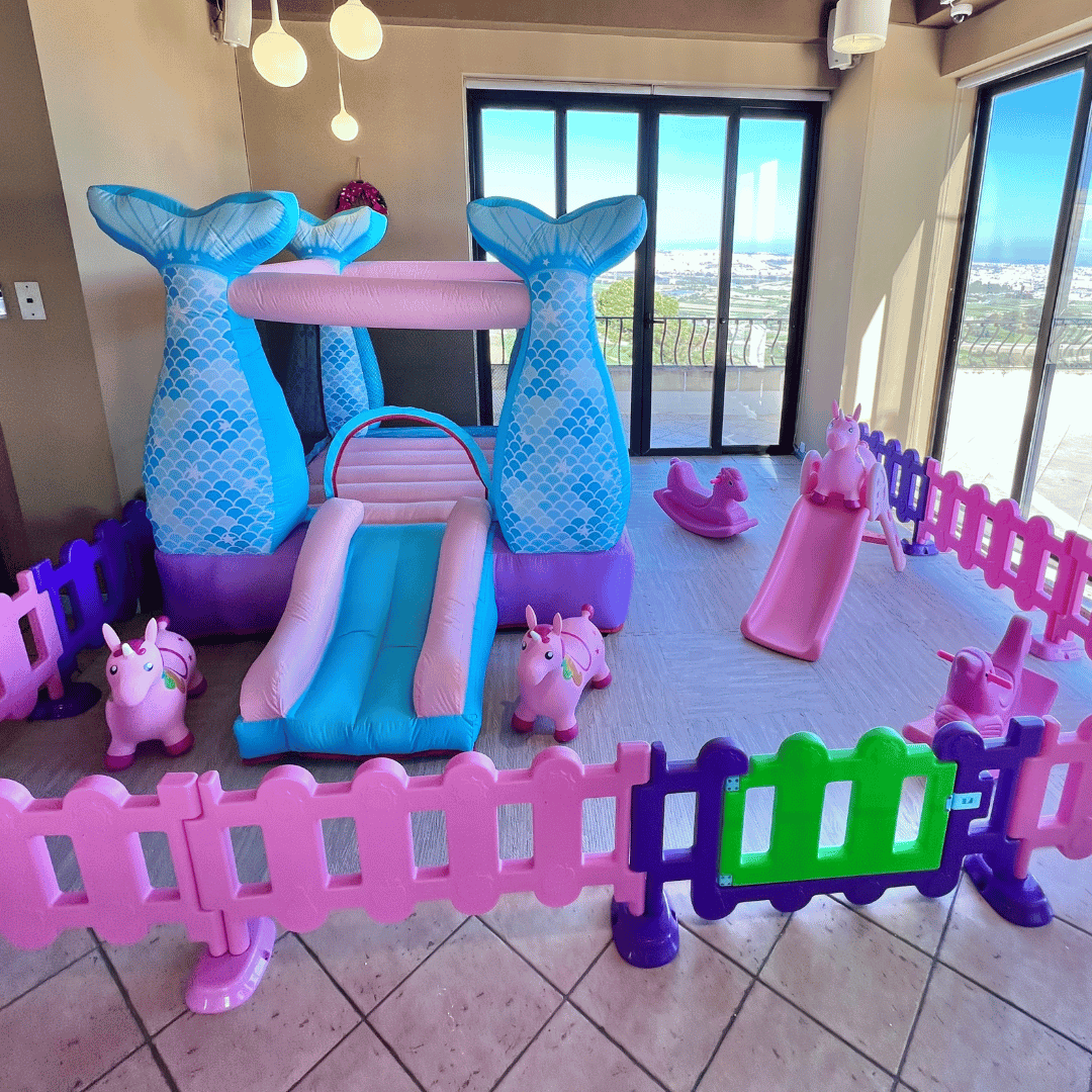 Mermaid castle set option A