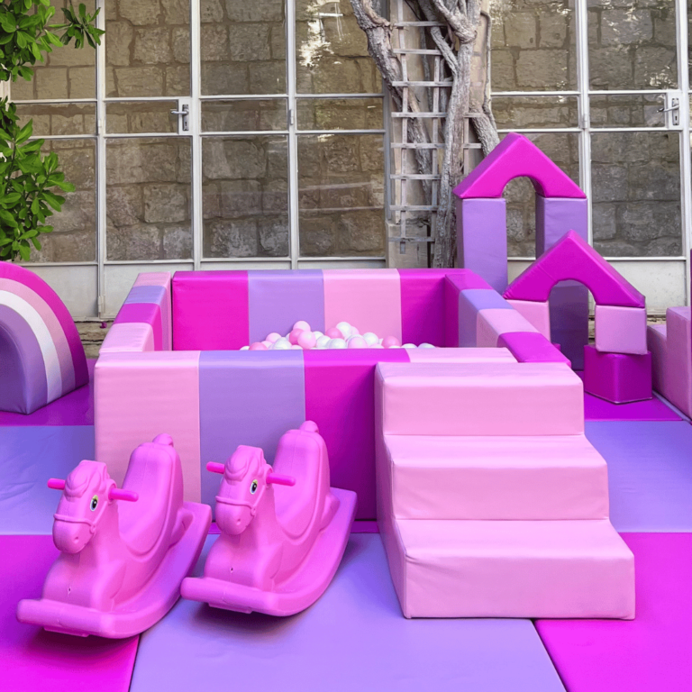 Pink ball pit set option B